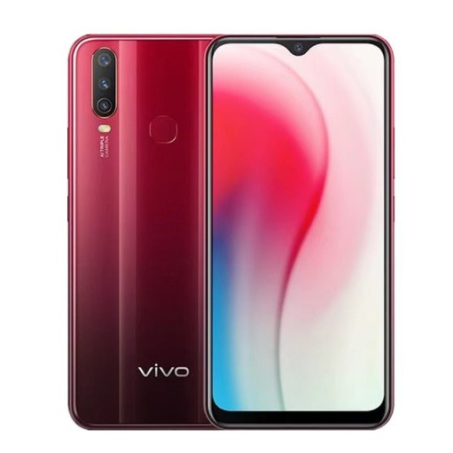 HP VIVO Y17 RAM 8/256GB FULLSET GARANI 12 BULAN Smartphone - Merah, 8/256GB