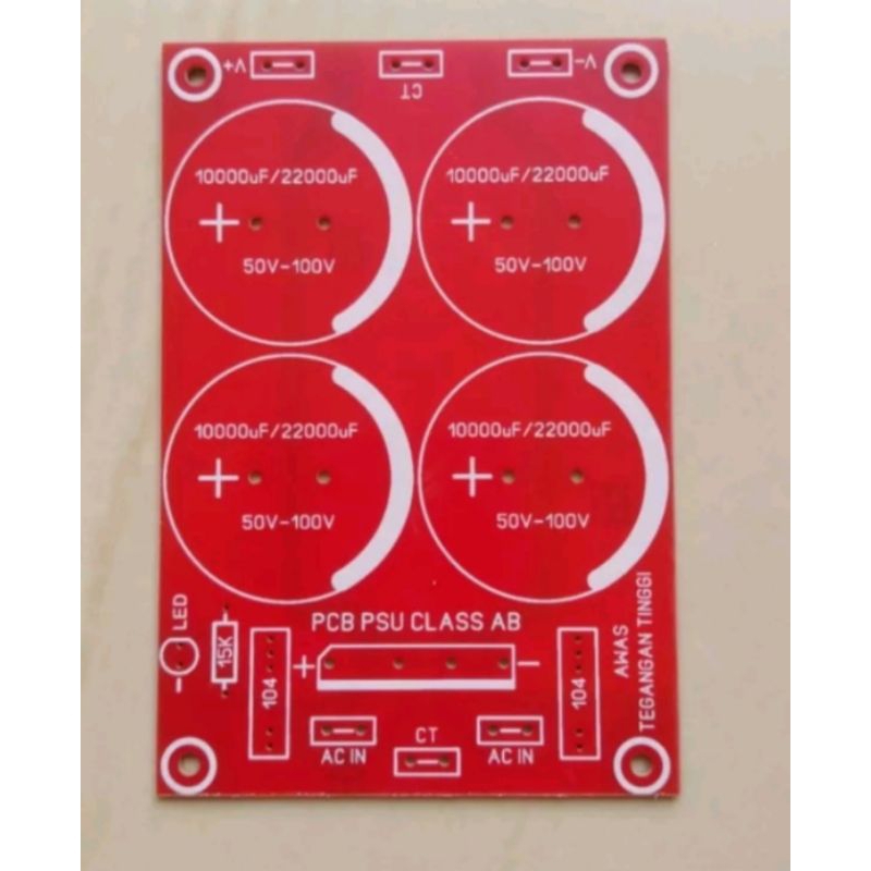 PCB power supply 4 elco