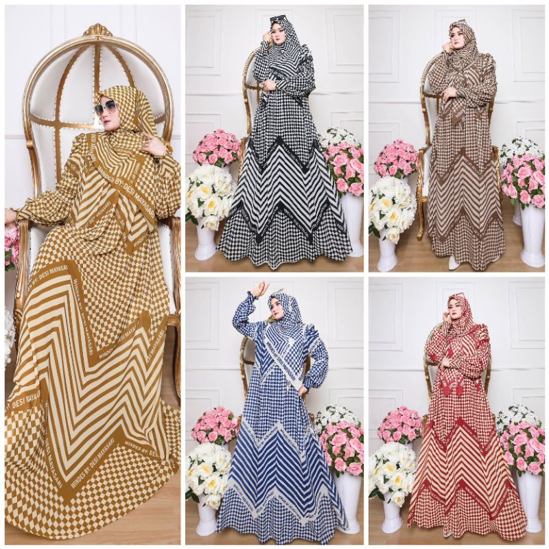 GAMIS  SET RIZKIA 5 BY WINDES