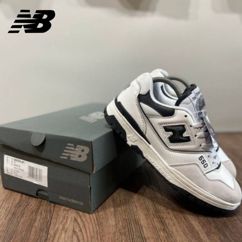 Sepatu NB New Balance 550 White Black ORIGINAL