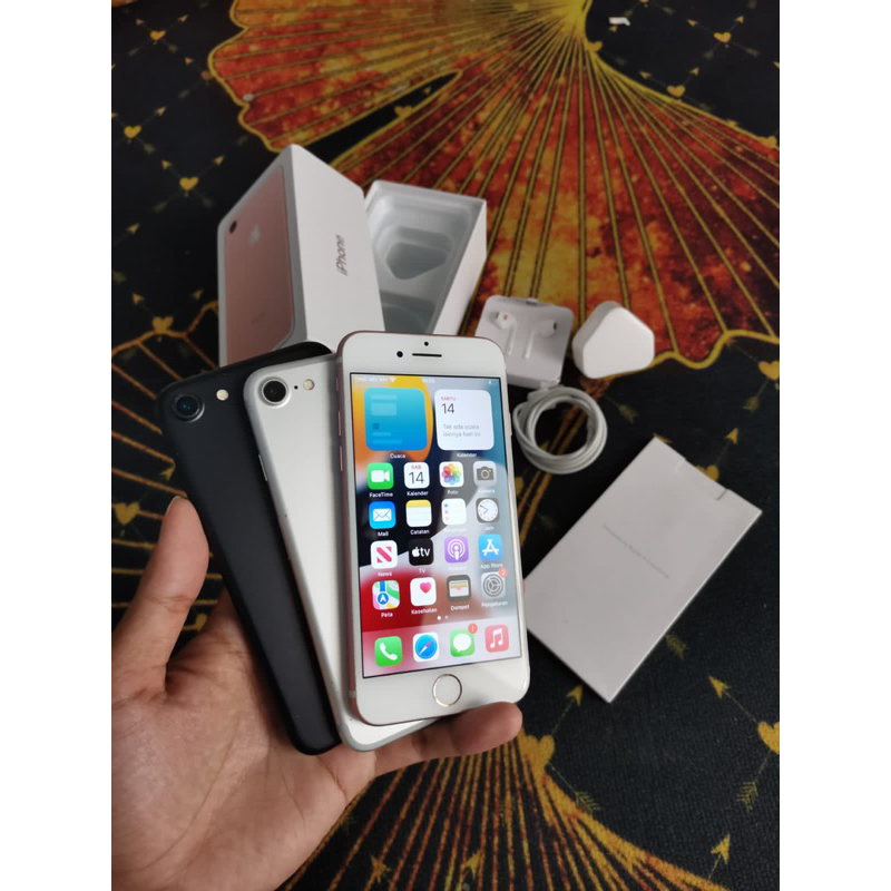 iPhone 7 32 - 256Gb iBox Second FULLSET MURAH