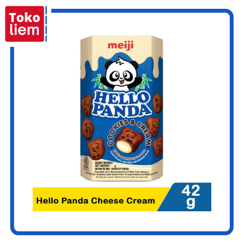 

Meiji Biscuit Hello Panda Cookies and Cream 42g