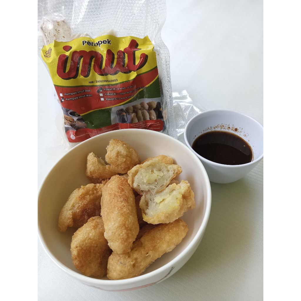 

PEMPEK DOS PEMPEK PALEMBANG ASLI PAKET ISI 8 PCS + CUKO