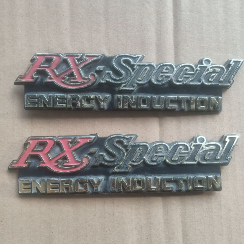 LOGO EMBLEM BOK AKI BOX AKI ACCU YAMAHA RX SEPECIAL YT 115