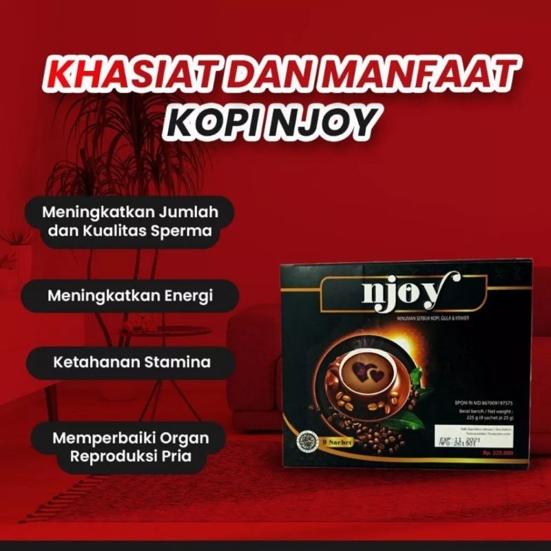 

KOPI NJOY MULTIVITAMIN DEWASA 1BOX ISI 3