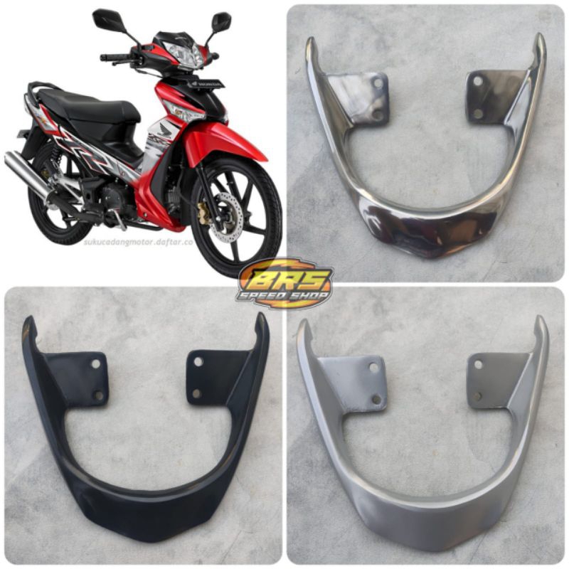 Behel begel planger Supra x 125 Batman pegangan jok belakang Supra x 125 Batman