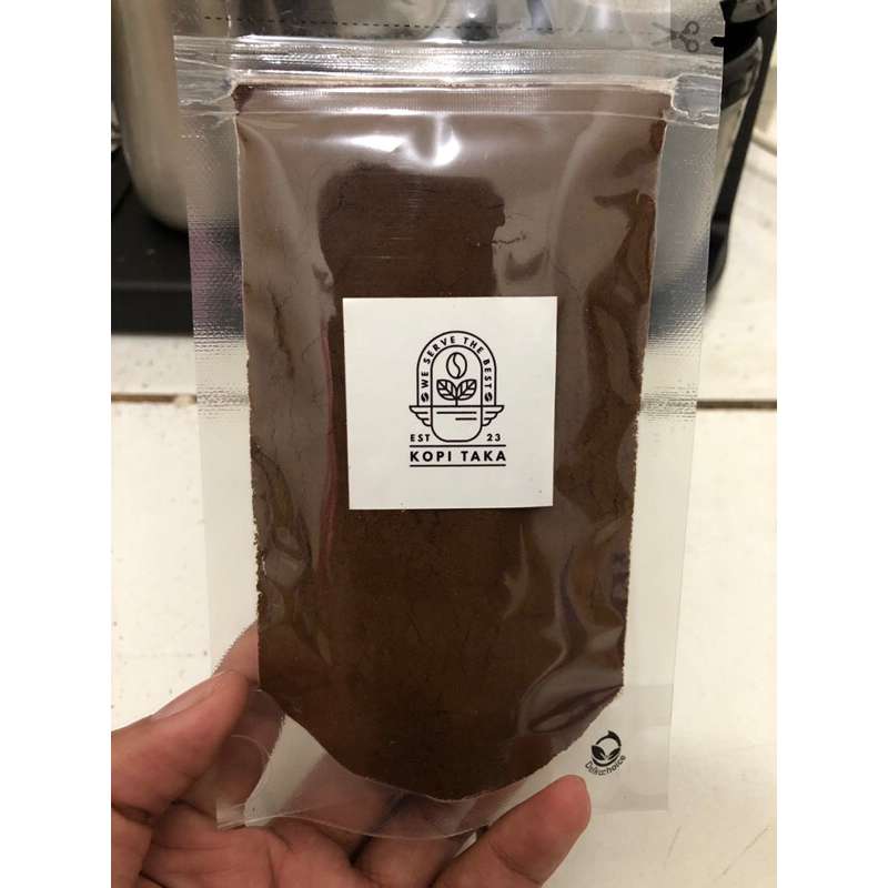 

Kopi bubuk biji kopi asli