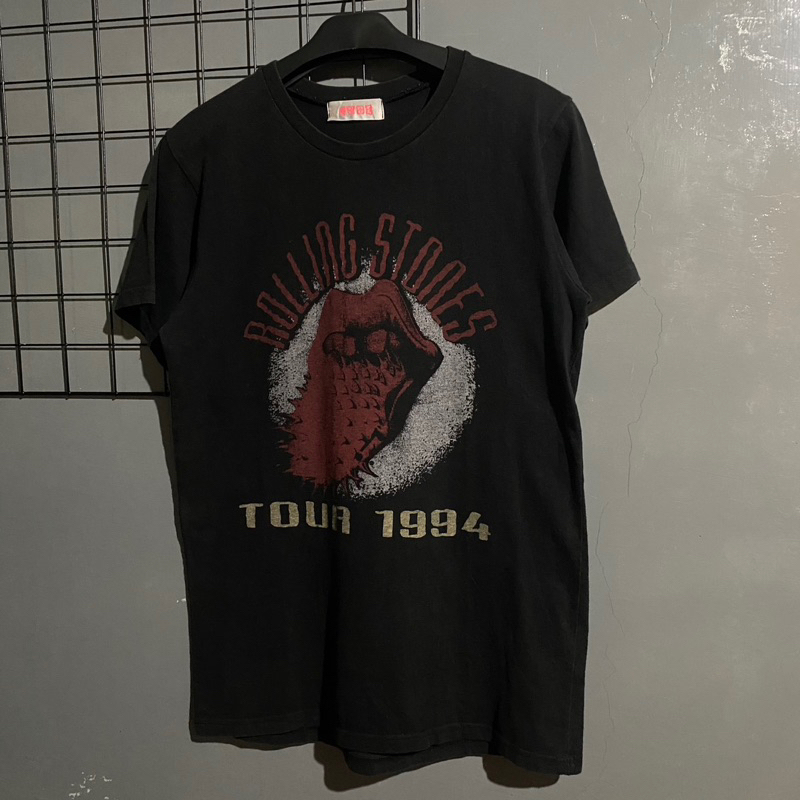 Kaos T Shirt Rolling Stones Tour 1994 Voodoo Lounge Second