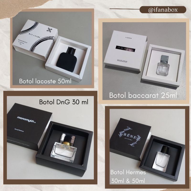 

BOX PARFUM UK. 10x10x4cm (BACA DESKRIPSI PRODUK)