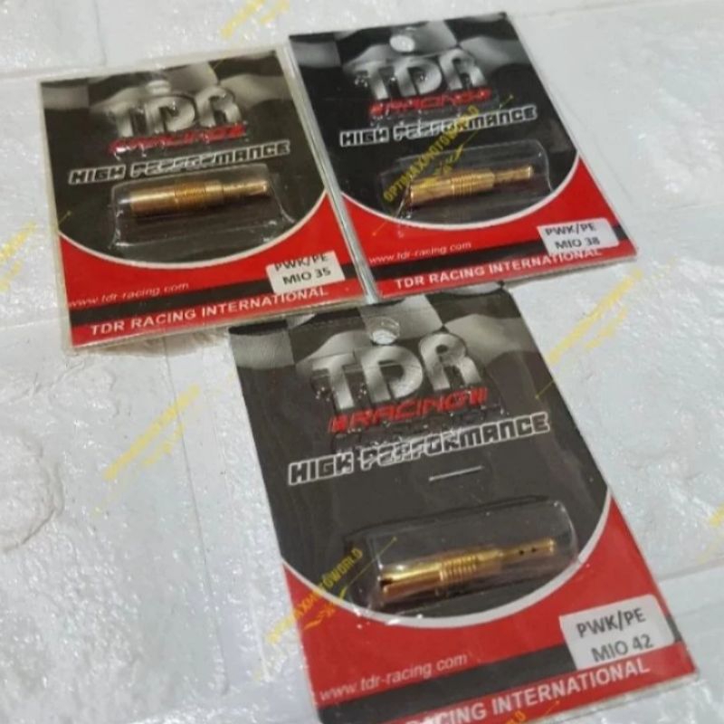 Pilot Jet TDR Keihin Ninja R PWK Tiger PE Mio 35 38 42 Gold