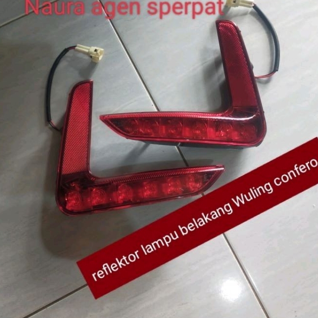 REFLEKTOR WULING CONFERO ORIGINAL LAMPU BEMPER BELAKANG WULING CONFERO
