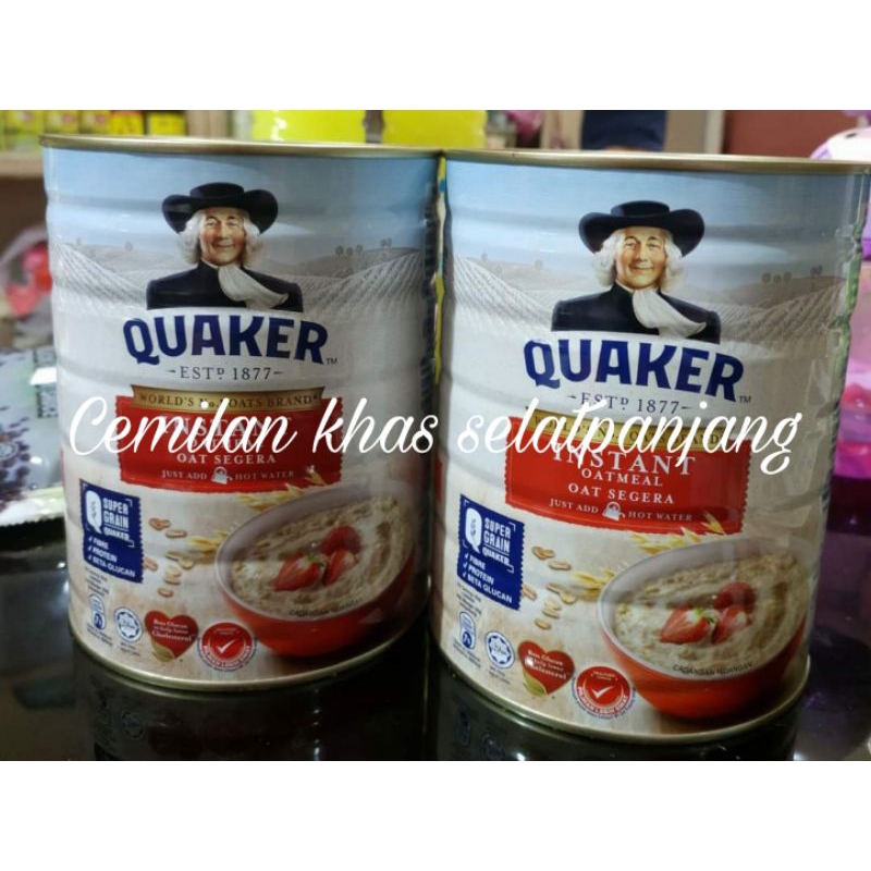 

QUAKER OAT KALENG HALAL 800gram