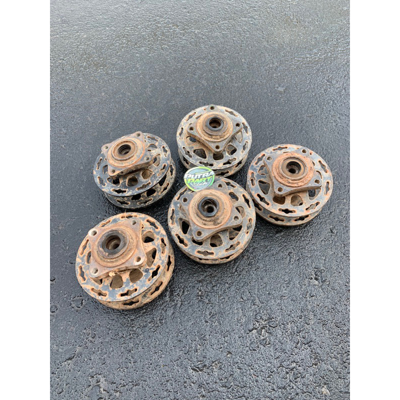 Tromol depan yamaha ss two ss2 original lepasan