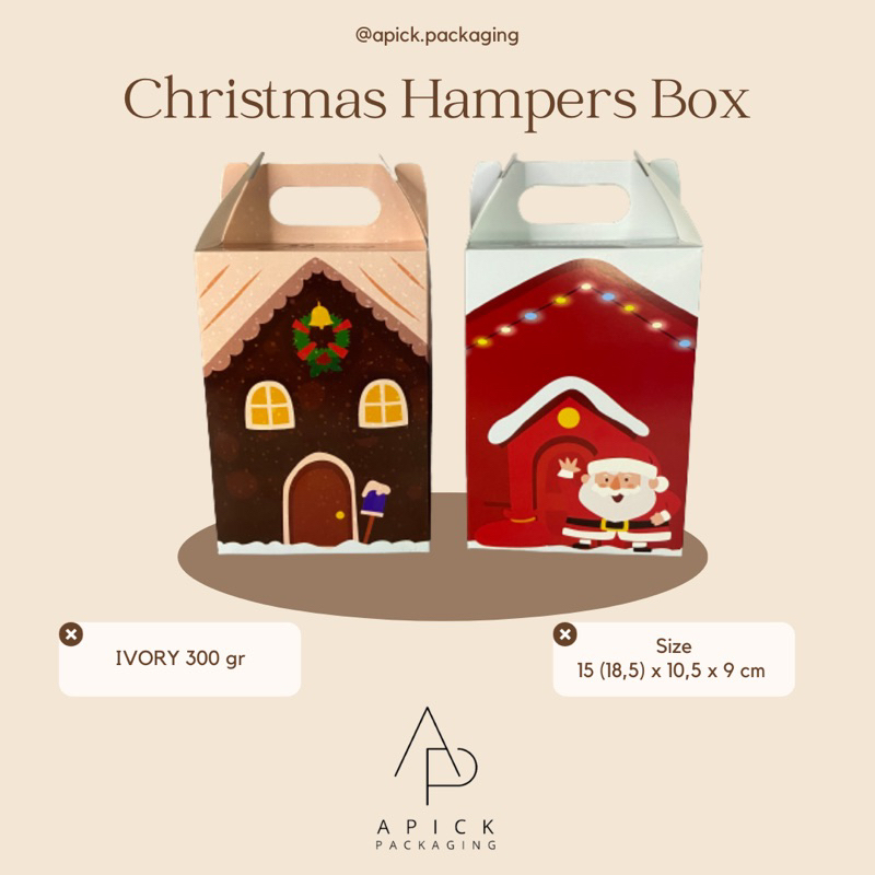 

CHRISMAS BOX HAMPERS KOTAK KADO KUE NATAL CHRISTMAS NEW YEAR KOTAK PACKAGING KUE KERING GIFT HADIAH BINGKISAN KEMASAN