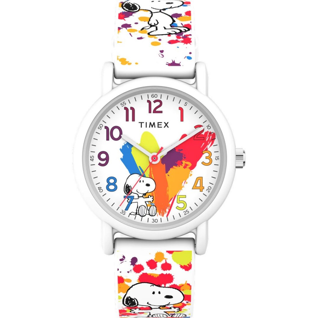 Jam Tangan Wanita Timex x Peanuts Snoopy TW2V77600 Original & Garansi