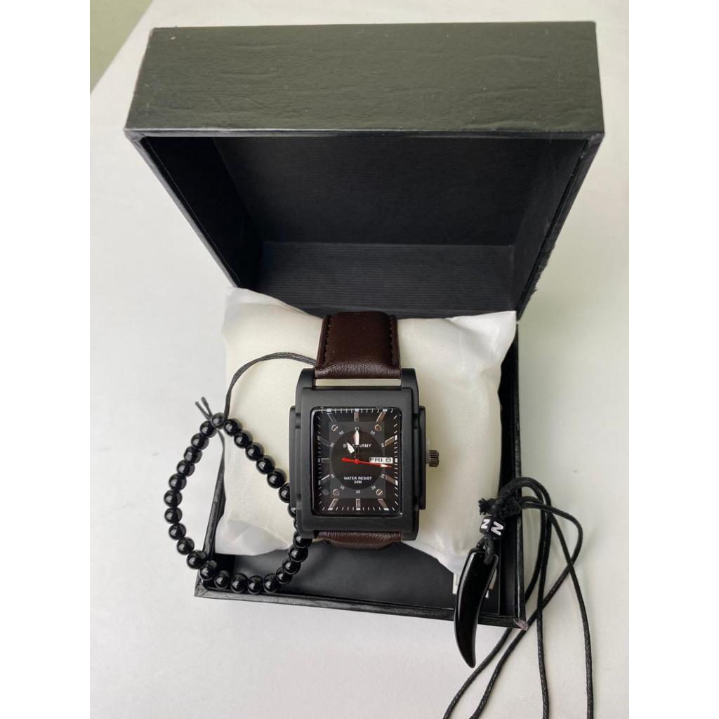 Jam Tangan Pria Kulit Swis*Army Watches