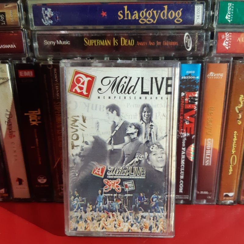 Kaset Pita Slank Live Mild Konser Piss 30 Kota