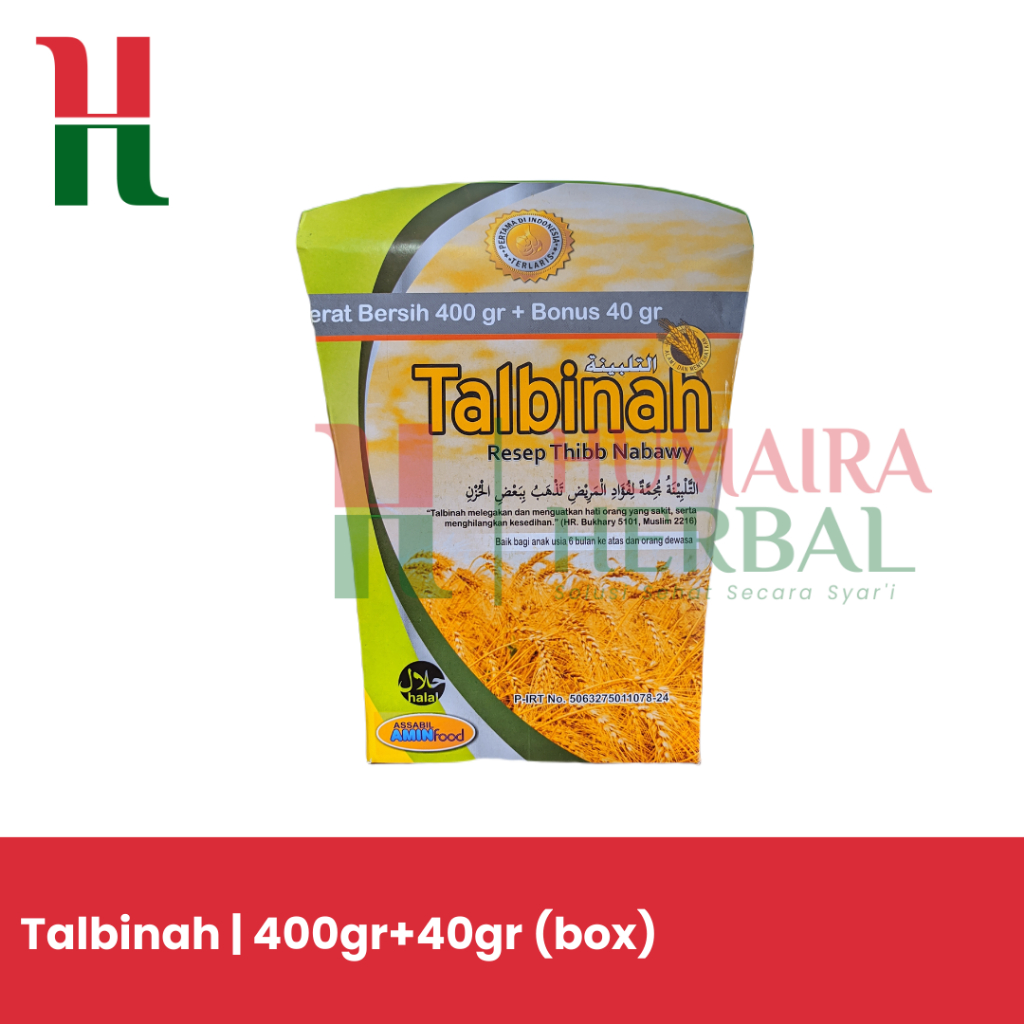 Tepung Gandum | Talbinah | Untuk Asam Lambung (Maag)|  400 + 40 gram | Bubur Talbinah