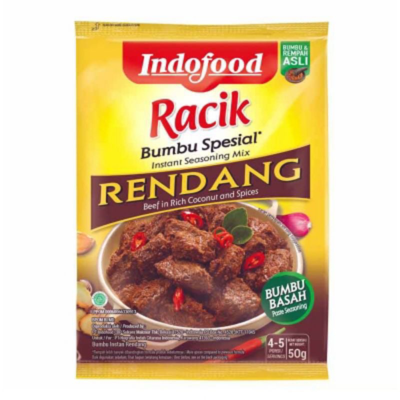 

Indofood Racik Bumbu Spesial Rendang 50g