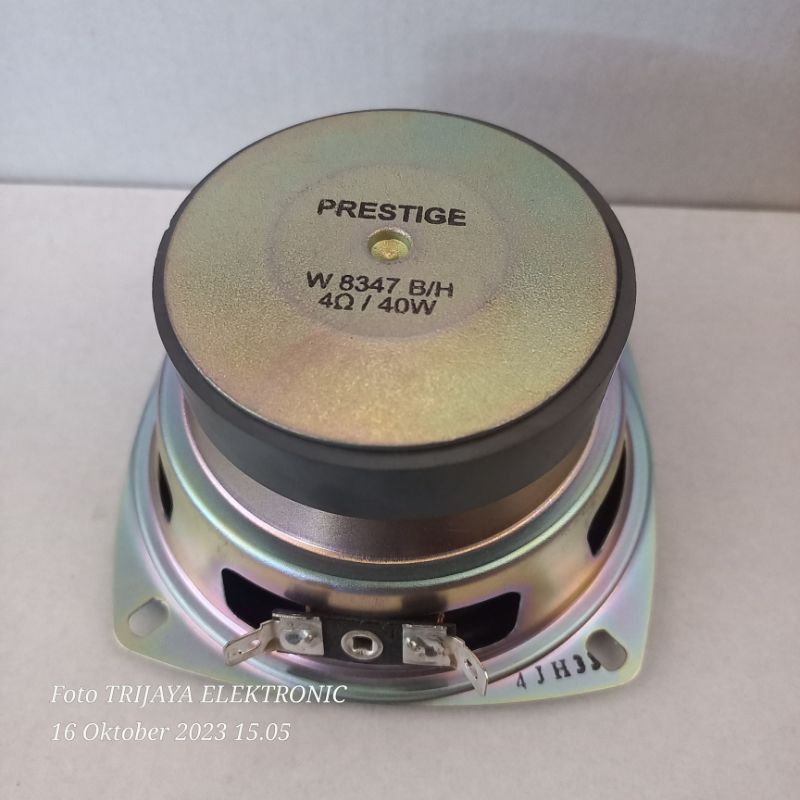 SPEAKER 4 INCH WOOFER PRESTIGE 40 WATT W 8347 MAGNET BESAR ORIGINAL