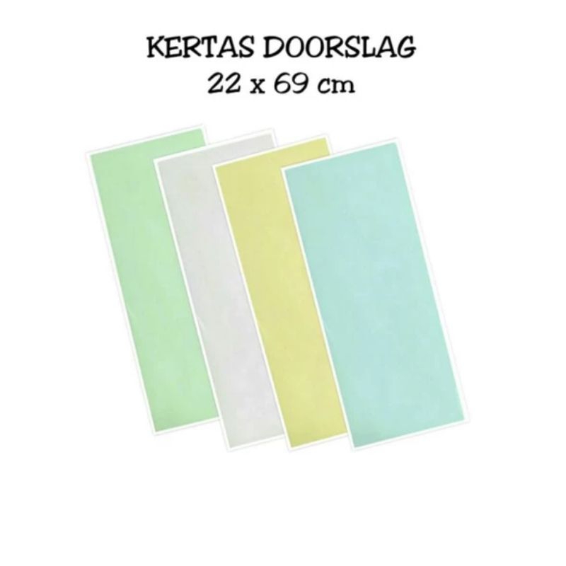 

Kertas doorslag bungkus doorslagpaper