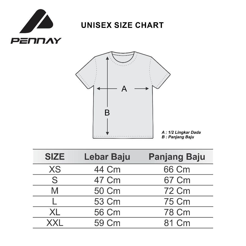 Pennay T shirt Kaos Pria Xtraordinary Reguler