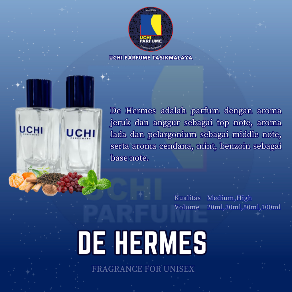 Uchi Parfume Refill Parfum Terre De Orange (20ml,30ml,50ml,100ml)