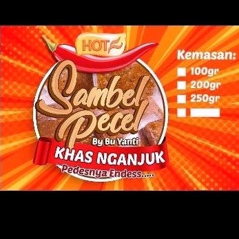 

sambal pecel bu Yanti