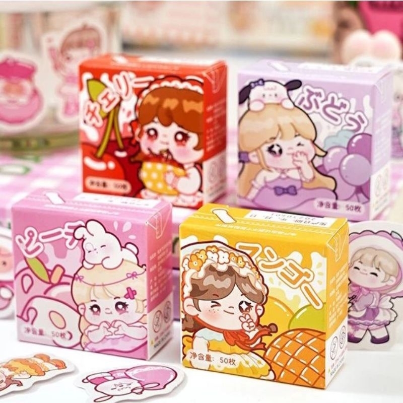 

Sticker Chibi girl series deco bujo hp