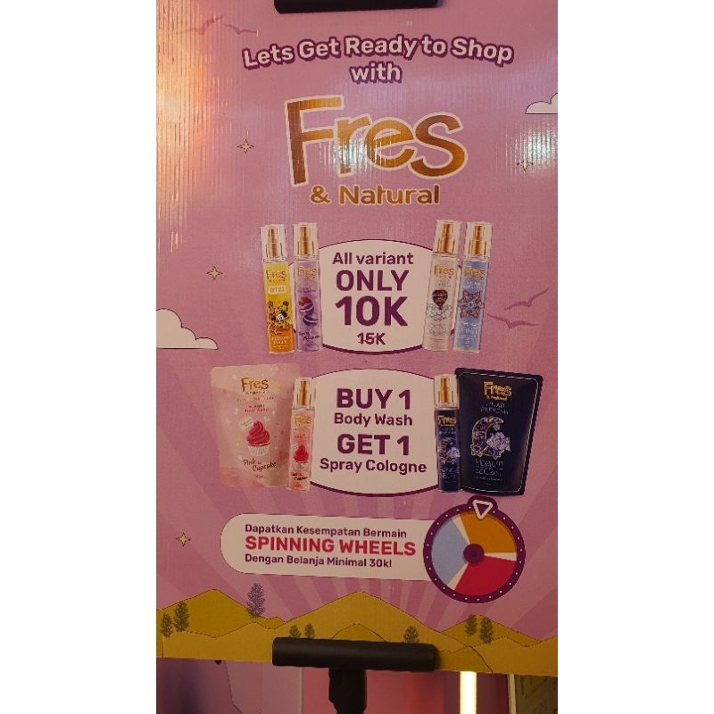 FRESH & Natural B21, Fresh & Natural Dessert Collection  Body Mist, Body Wash FRESH & NATURAL