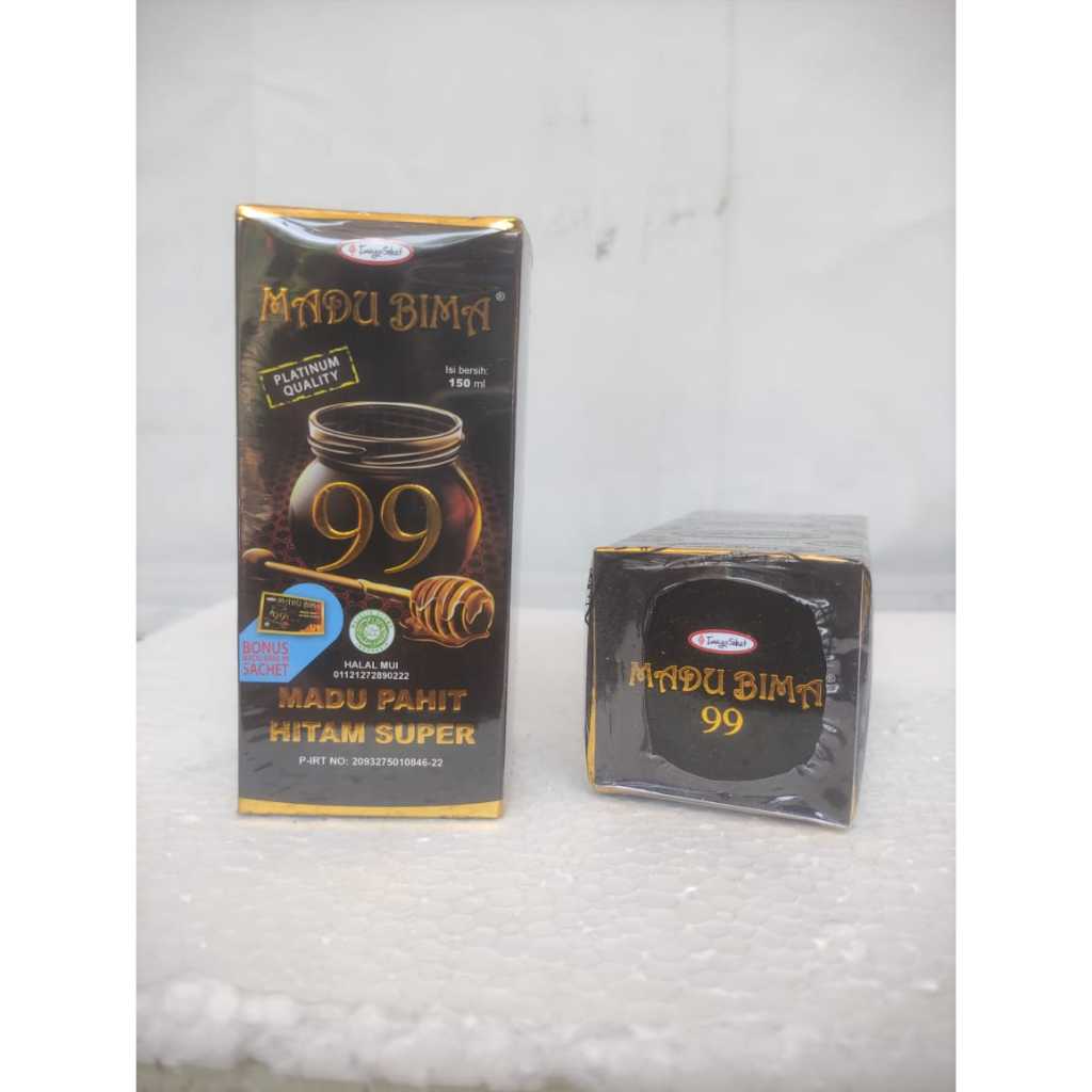 

Madu Bima 99 Isi 150ML - Madu Pahit Hitam Super