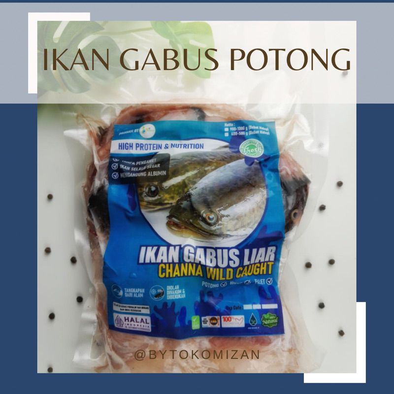 

IKAN GABUS LIAR siap olah (sudah bersih) @pureorganik varian potong dan fillet HALAL