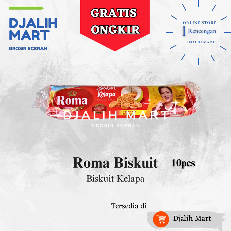 

Roma Kelapa renceng 10pcs