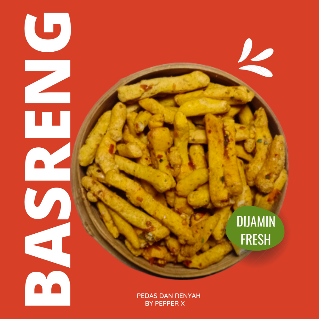 

Basreng Pedas Jajan basreng 1 Kg Camilan Pedas Makanan Pedas Kering