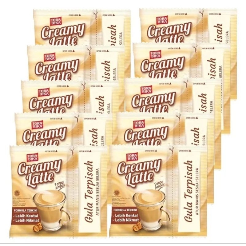 

Torabika Creamy Latte 25gr isi 10 Sachet