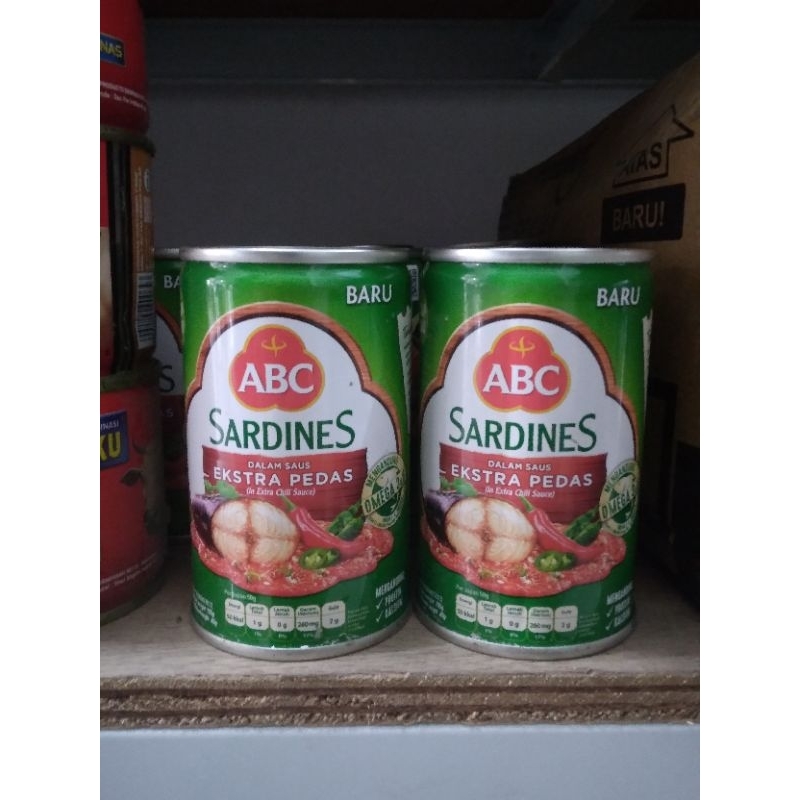 

ABC Sarden Saus Ekstra Pedas 155 g