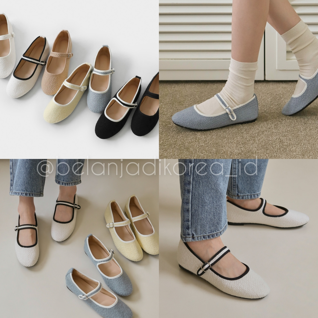[23FW] SAPPUN Flat Shoes - Amila Mary Jane