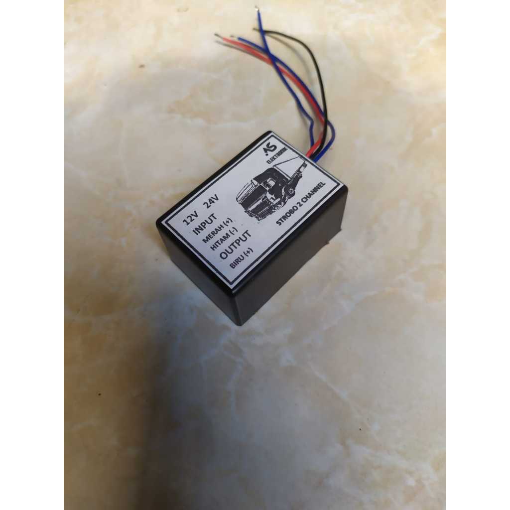 modul strobo 2channel 12v-24v