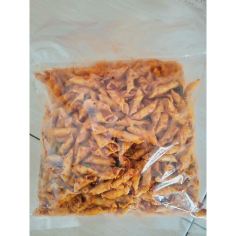 

kacang umpet 1kg pedas daun jeruk/kacang kulit pangsit/kacang renyah