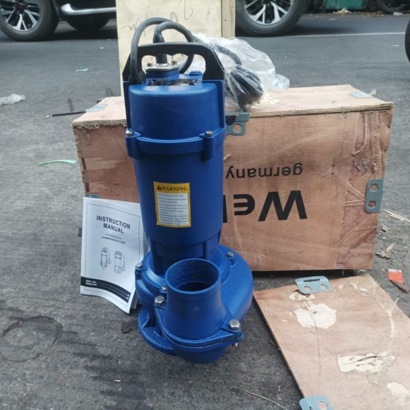 pompa celup submersible pump WEKA GERMANY 1 phase 0,75 HP