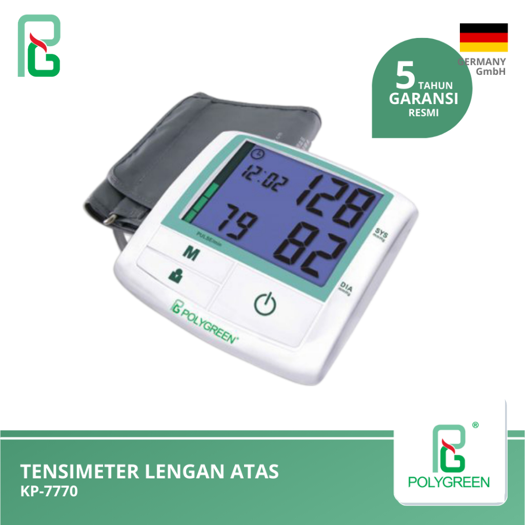 POLYGREEN - Tensimeter Digital Lengan Atas KP-7770