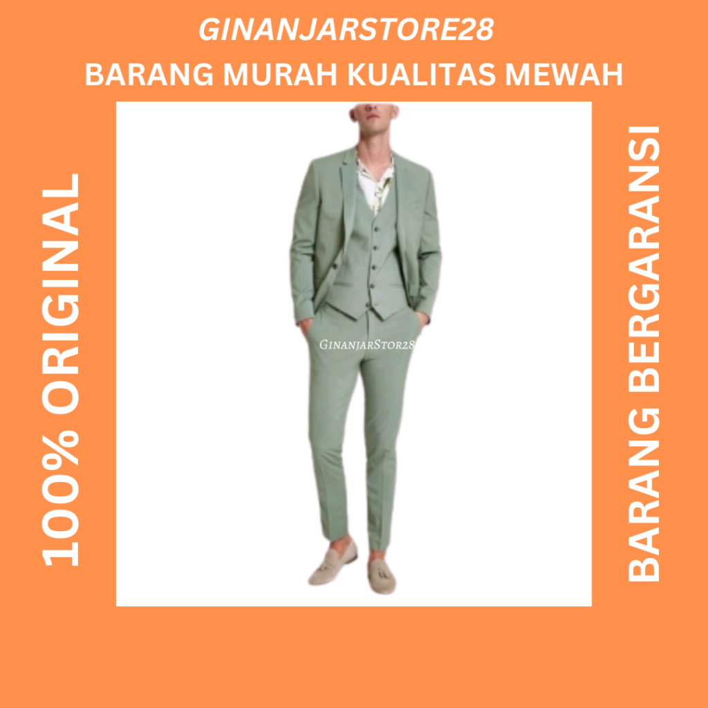 JAS BLAZER WARNA HIJAU SAGE | set blazerr warna sage green