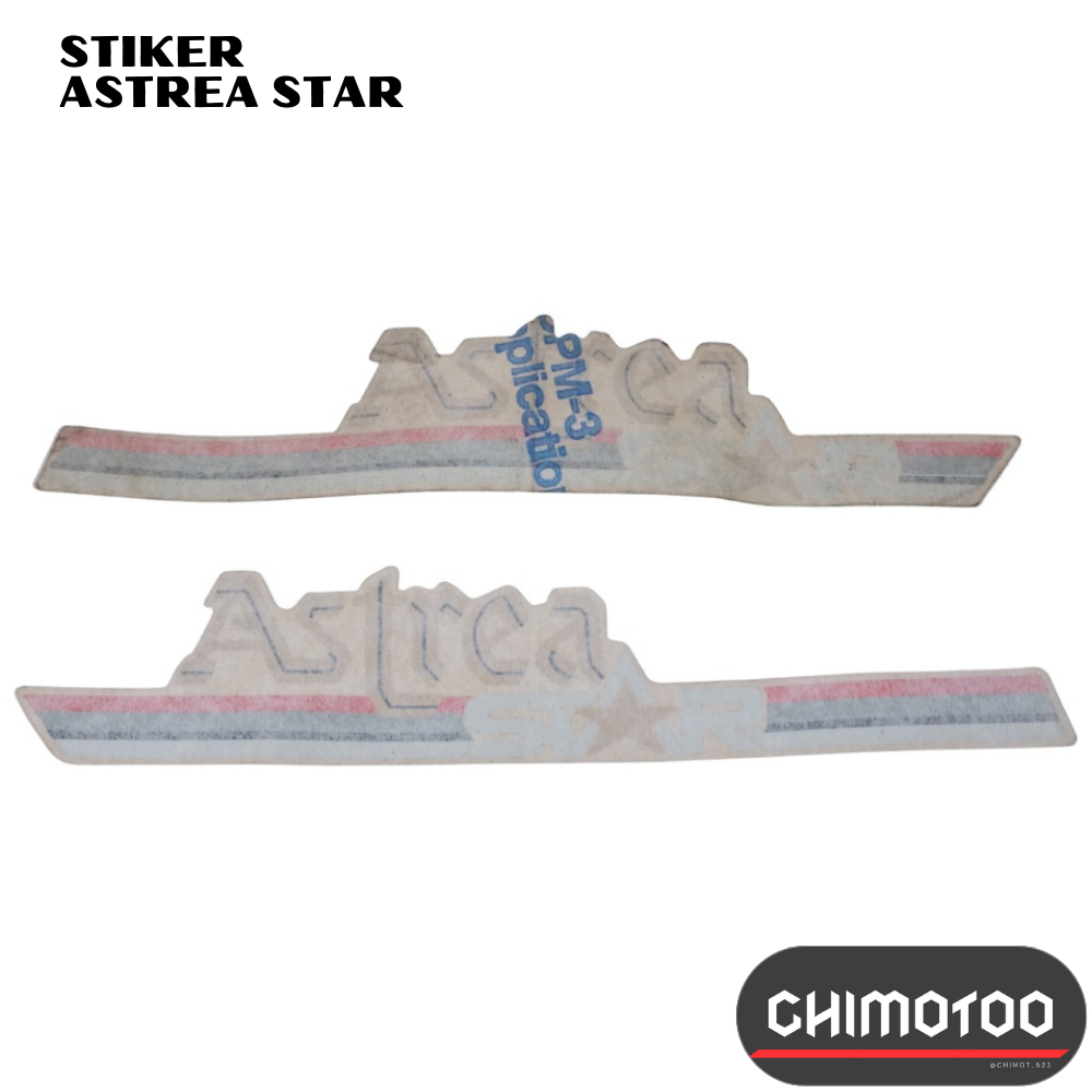 Stiker Sticker Striping Honda Astrea Star Original