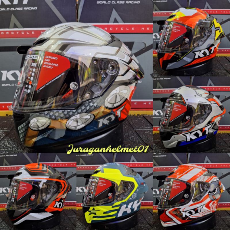HELM KYT TT COURSE MOTIF SERIES|HELM KYT TTC MOTIF