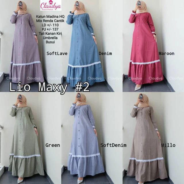 GAMIS MUSLIMAH|LIO Maxy