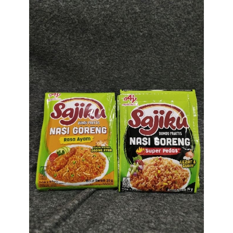 

Bumbu Nasi Goreng Instan/Sajiku Nasi Goreng Pedas Sachet