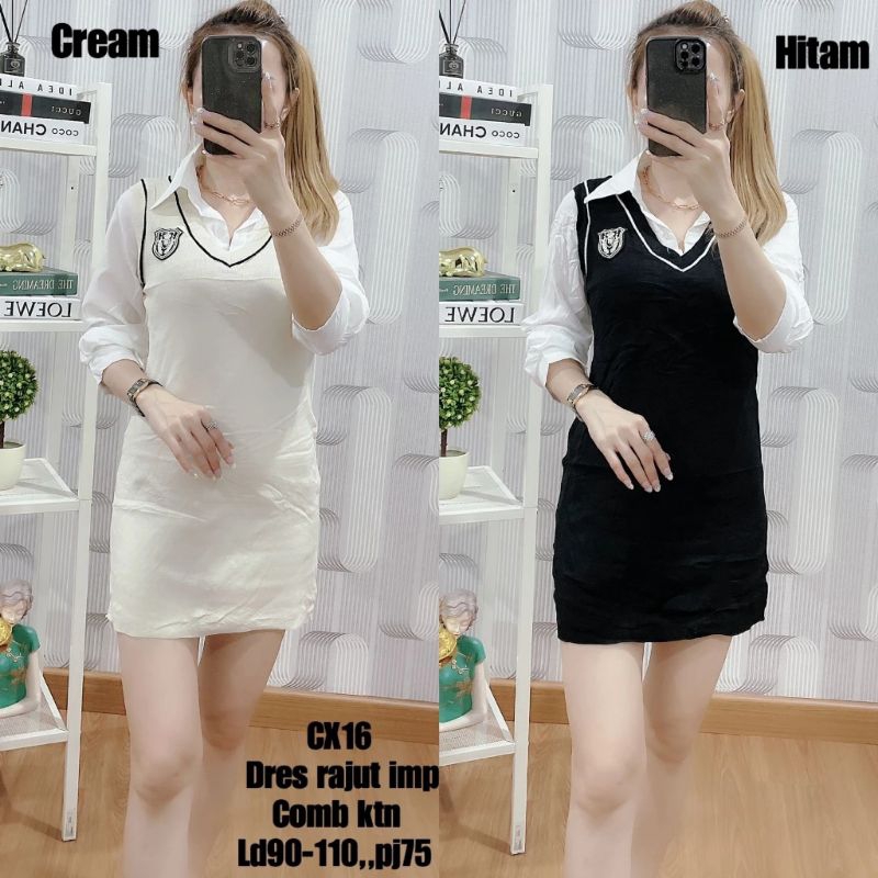 DRESS TUNIK BANGKOK ROMPI IMPORT CX16
