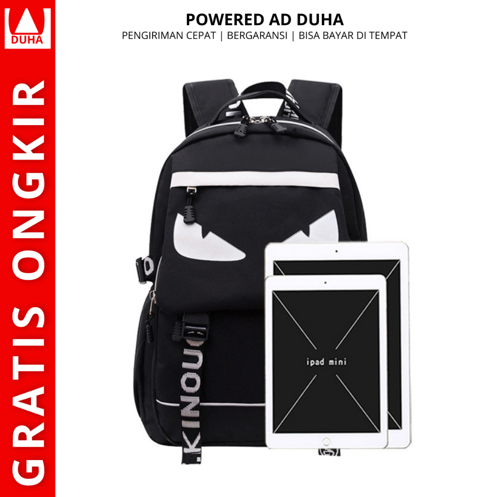 PROMO - Tas Sekolah Anak SD SMP SMA Ransel Backpack Korea Fashion Lucu K2CV7