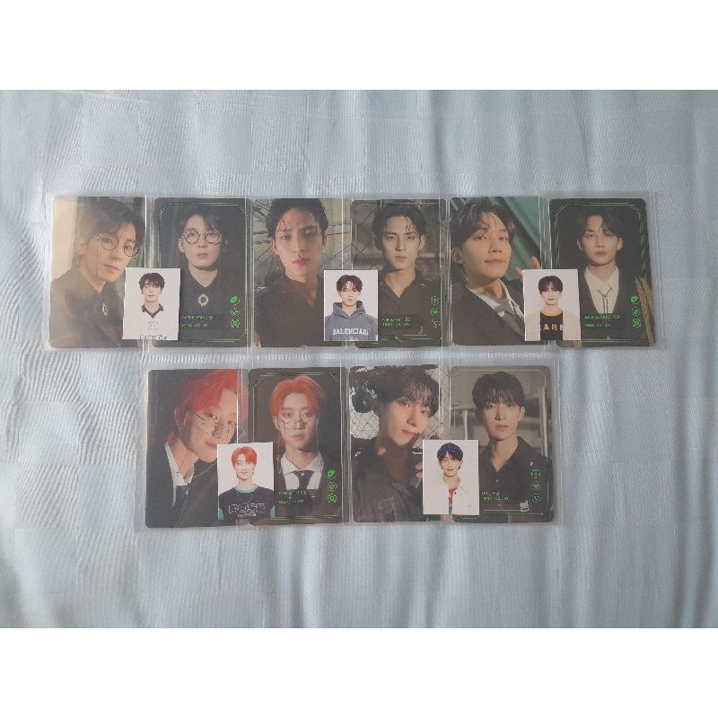 (BOOKED) seventeen photocard pc gameboi membership kit wonwoo jeonghan mingyu the8 hao dk hoshi wonw