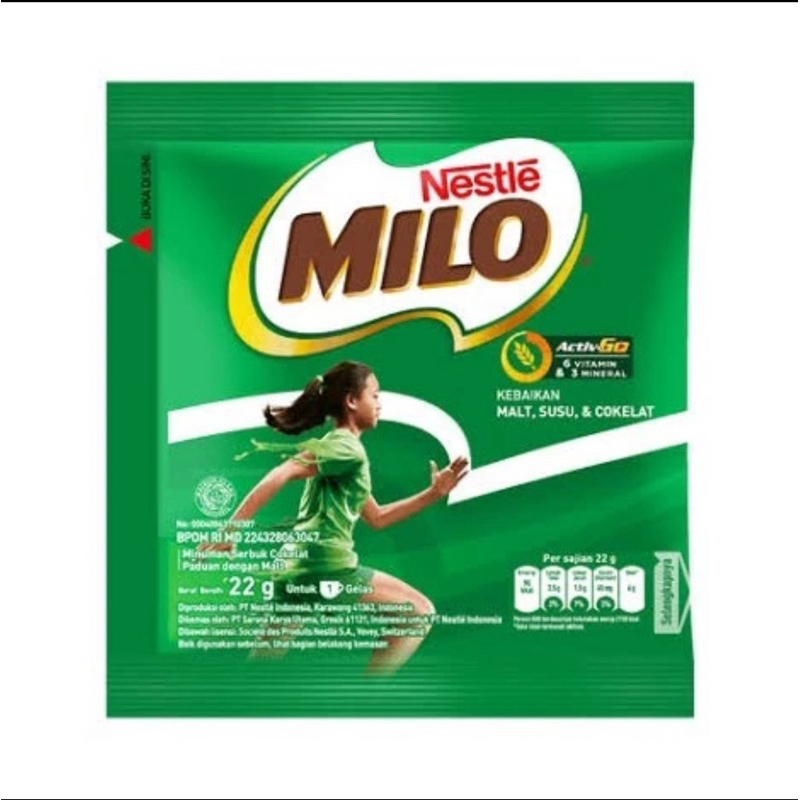 

Milo Activ go isi 10 sachet renceng renteng Active